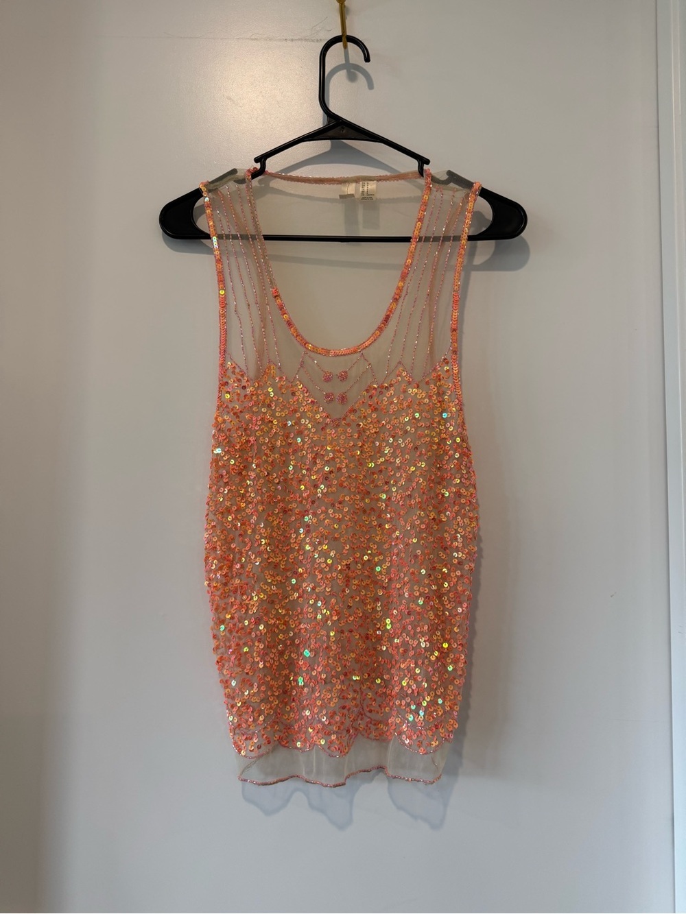 Vintage Forever 21 Sparkly Mesh Tank